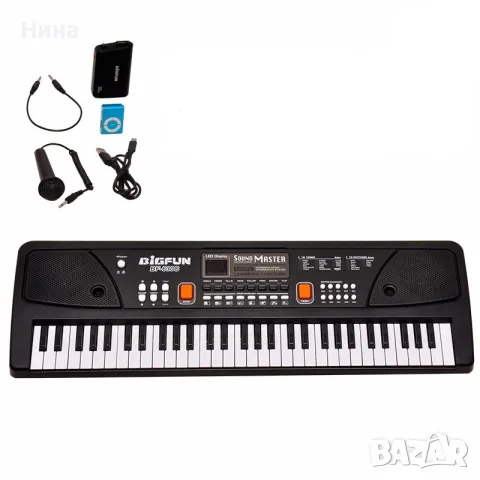 Детска йоника с микрофон и MP3, снимка 2 - Музикални играчки - 55855654
