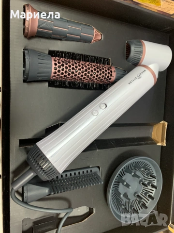 My Beauty Styler / Сушоар , маша и преса за коса 1000W / Четка за горещ въздух, снимка 2 - Други - 54340033