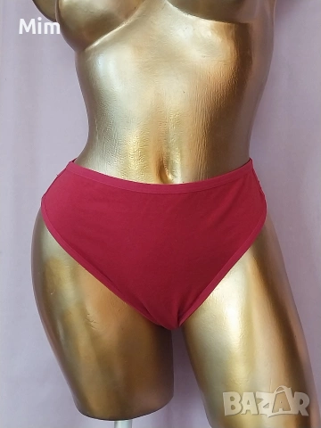 2XL Червена дантелена бикина , снимка 4 - Бельо - 54198661