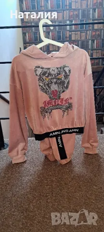 Дамски велурен комплект