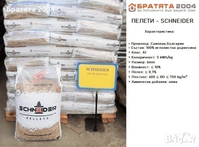 Пелети от Борса БРАТЯТА 2004, дванадесет вида Пелети от цяла България - цени на едро и дребно, снимка 11 - Пелети - 31523802