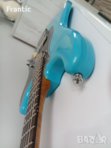 Ел. китара Partscaster Samick '90/Kramer focus vt 211 s seafoam Green , снимка 7 - Китари - 53053711