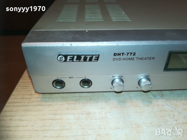 ELITE DHT-772 DVD RECEIVER, снимка 2 - Ресийвъри, усилватели, смесителни пултове - 30222551