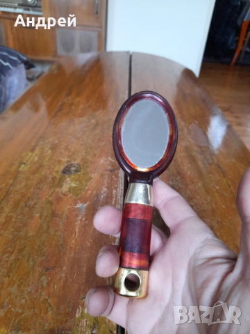 Старо огледало,огледалце #20, снимка 2 - Други ценни предмети - 53288411