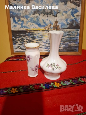 Костен порцелан Вази , снимка 2 - Вази - 53376154