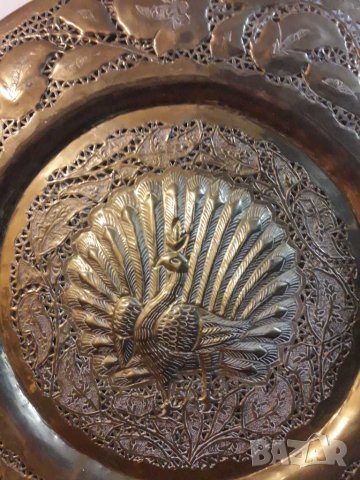 Старо метално пано за стена, снимка 5 - Антикварни и старинни предмети - 29754822