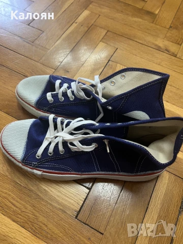 Винтидж кецове от 80-те нови, 43 номер. Carefree vintage sneakers 1980s, снимка 3 - Кецове - 51177666