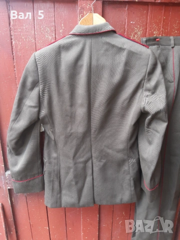 Военна соц униформа старшина БНА , НРБ. КАТО НОВА, снимка 5 - Антикварни и старинни предмети - 54081342