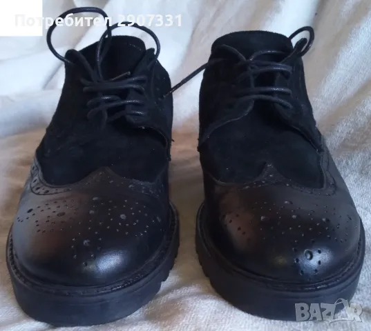 Мъжки обувки Via Maestra в голф стил. размер 41, снимка 2 - Спортно елегантни обувки - 49486893