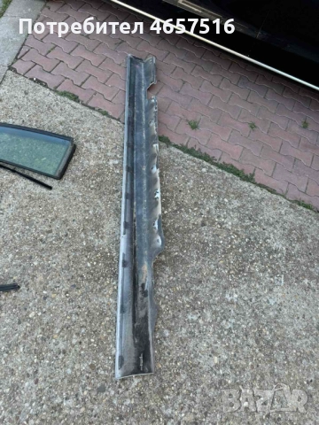 Ляв декоративен праг за BMW E46 51718209755 само за 10лв, снимка 2 - Части - 52521087