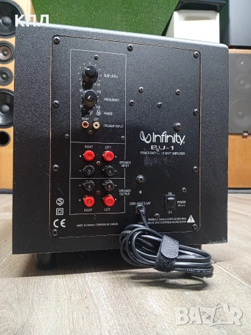 Активен субуфер Infinity PU-1, снимка 11 - Тонколони - 53021939