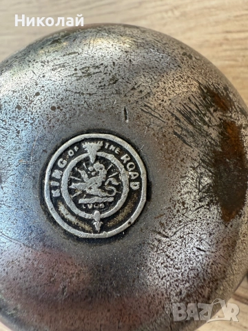 Английски звънец за колело , снимка 2 - Части за велосипеди - 51456477