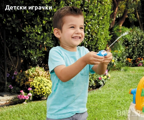 Детска маса за игра с вода, Little Tikes, със спираловидни улеи и топки, снимка 9 - Други - 50991290