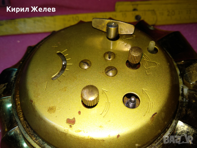 SHANGHAI CHINA Стар РЯДЪК ФИГУРАЛЕН КОЛЕКЦИОНЕРСКИ РЕТРО МЕХАНИЧЕН КИТАЙСКИ БУДИЛНИК ШАНХАЙ 24818, снимка 14 - Антикварни и старинни предмети - 44549240