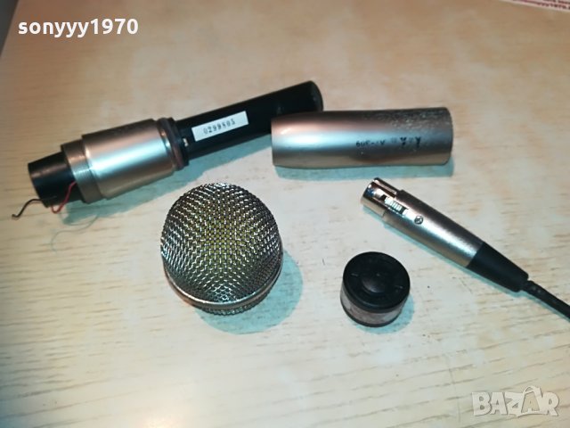 метален микрофон за ремонт, снимка 5 - Микрофони - 29834011
