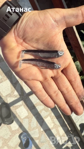 Силиконови примамки Blood Minnow, снимка 11 - Такъми - 40511915
