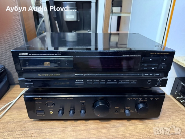 Denon PMA-655R Усилвател и Denon DCD-1420 CD Player , снимка 4 - Ресийвъри, усилватели, смесителни пултове - 52432042