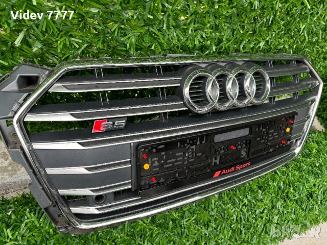 Решетка Audi S5 B9 оригинална Ауди С5 Б9, снимка 2 - Аксесоари и консумативи - 52121227