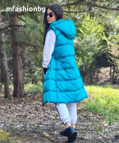 Дамски елеци City Angels Jeans Средна Дължина, снимка 5 - Елеци - 40742489