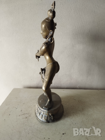 Стара статуетка -Буда, снимка 2 - Други ценни предмети - 44715562