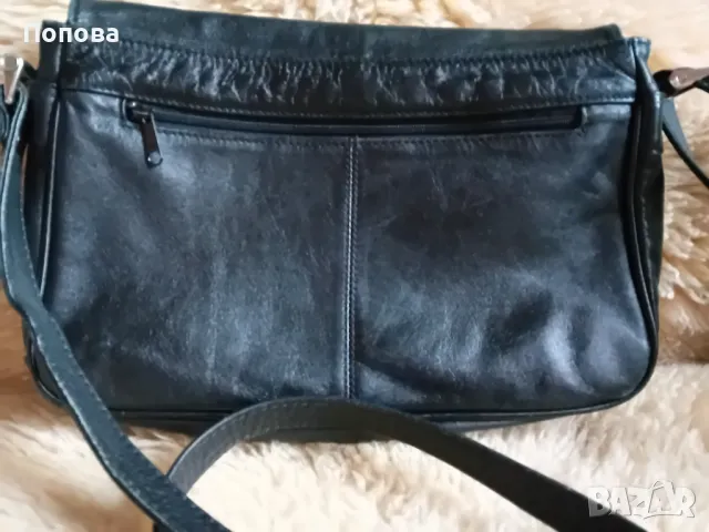 Маркова чанта с много отделения /естествена кожа/, снимка 8 - Чанти - 49235857