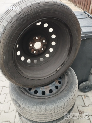 4 броя  железни джанти за  тойота 16 цола 5х114.3