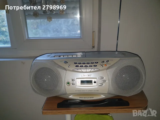 "Sony "_CFD-S36L, снимка 5 - Радиокасетофони, транзистори - 56132489