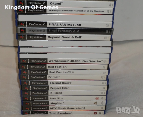 Игри за PS2 Phantasy Star Universe: Ambition/Okami/Final Fantasy/Warhammer/Killzone/Total Overdose, снимка 16 - Игри за PlayStation - 54080699