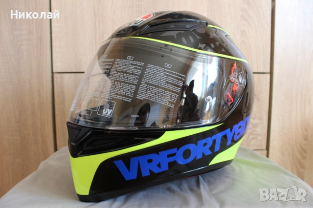 *ПРОМОЦИЯ* Каска AGV K1 Speed 46, снимка 10 - Аксесоари и консумативи - 52771408