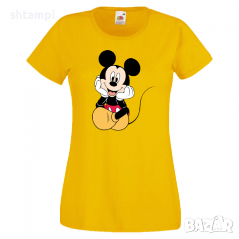 Дамска тениска Mickey Mouse 3 Мини Маус,Микки Маус.Подарък,Изненада,, снимка 10 - Тениски - 36526396