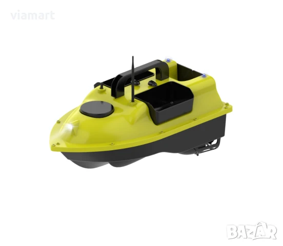  Лодка /Корабче/ за захранка Flytec D18B с GPS, LCD дистанционно и обхват до 500 м, снимка 9 - Стръв и захранки - 51204715