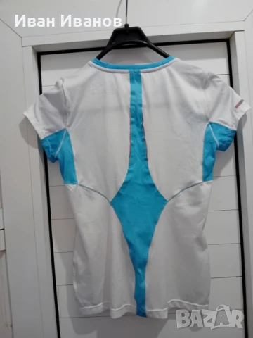 Оригинална дамска спортна тениска New Balance, снимка 2 - Тениски - 50669565
