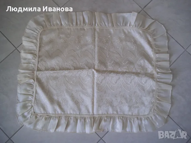 Родопско одеяло, покривки от ленена панама, снимка 5 - Покривки за маси - 56300408