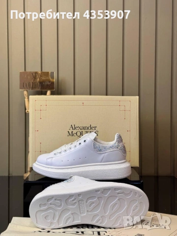  Alexander McQueen дамски кецове, снимка 7 - Кецове - 53347476