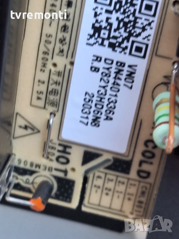 POWER SUPPLY BN44-01336A BN4401336A за 50-инчов телевизор SAMSUNG Модел UE50U7000F, с дисплей CY-BF0, снимка 2 - Части и Платки - 52787389