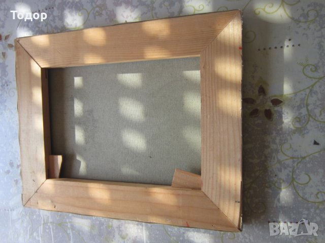 Стара Рисувана картина масло върху платно подписана , снимка 5 - Картини - 31383250