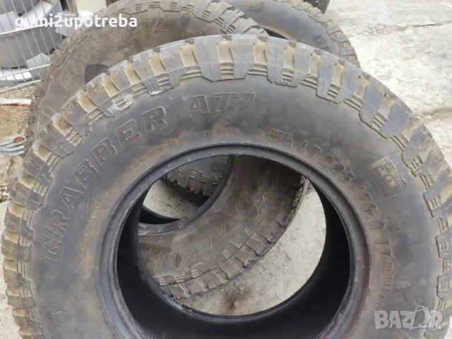 285/70/17 GENERAL TIRE Grabber AT3 116/113S FR 2021г грайфер 7-8,5мм, снимка 10 - Гуми и джанти - 48240578
