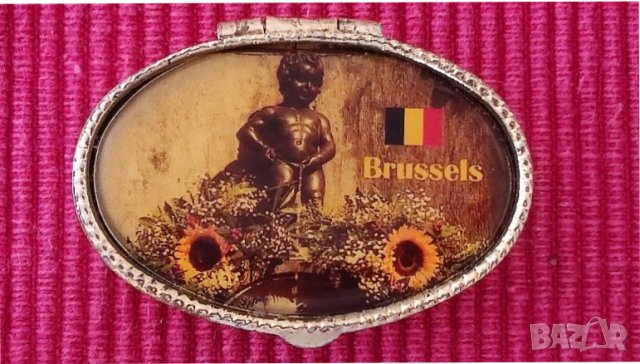 Кутия за енфие Brussels, Брюксел. , снимка 2 - Антикварни и старинни предмети - 38084187