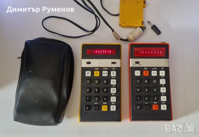 Български калкулатор Елка 130 и Елка 130M
