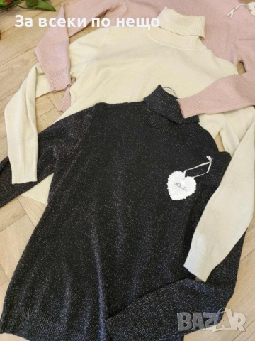 Дамска Блуза С Дълъг Ръкав Тип Поло - Налични Различни Цветове Код I_174