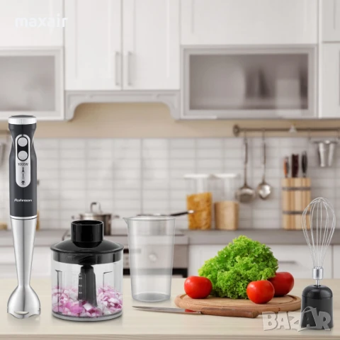 Мултипасатор Rohnson R-5744 – пасатор, чопър и бъркалка*Гаранция 2 години, снимка 7 - Чопъри и пасатори - 50728359