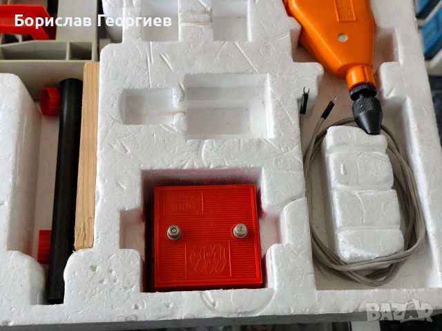 Стара играчка Детска бормашина Piko hobby SM3 , снимка 6 - Колекции - 53982270