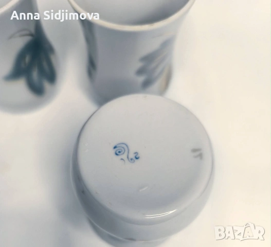 Руски порцелан сервиз , снимка 5 - Сервизи - 53179782