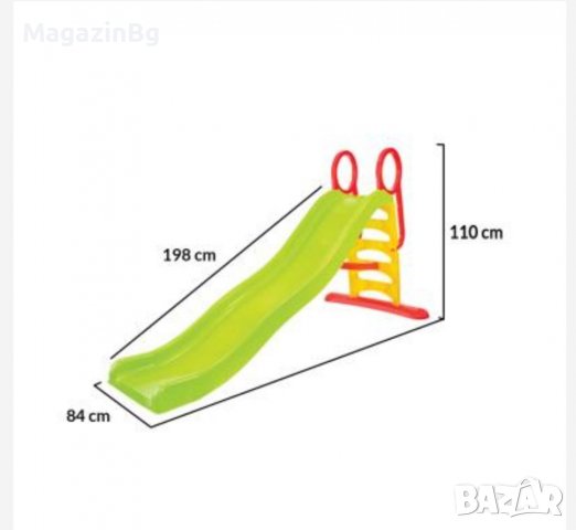  Детска пързалка 198 см Mochtoys, снимка 6 - Други - 29396795