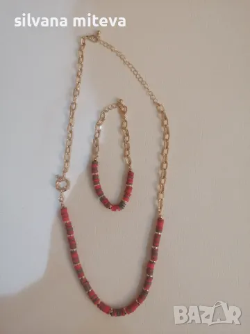 Колие +гривна, снимка 1