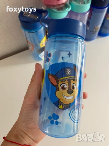Пластмасова бутилка Frozen, Paw Patrol, Hot Wheels, Peppa Pig, 500 ml, шише, снимка 2 - Други - 53204084