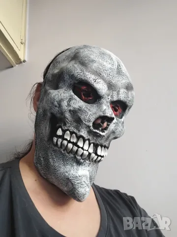 Хелоуин / Halloween Латексова Маска Череп, снимка 2 - Други - 56522349