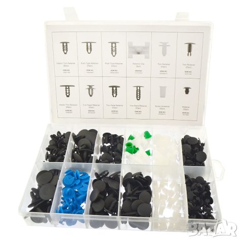 FIAT комплект щипки за кори тапицерия за автомобил Фиат, снимка 3 - Аксесоари и консумативи - 28210611