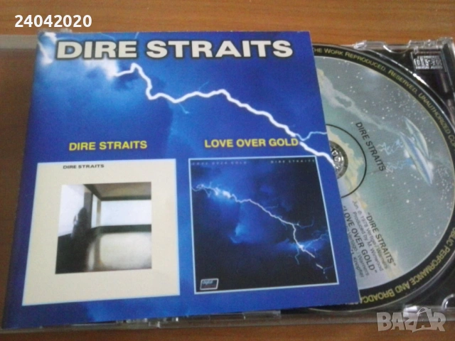 Dire Straits Dire Straits/Love Over Gold 2 in 1 матричен диск
