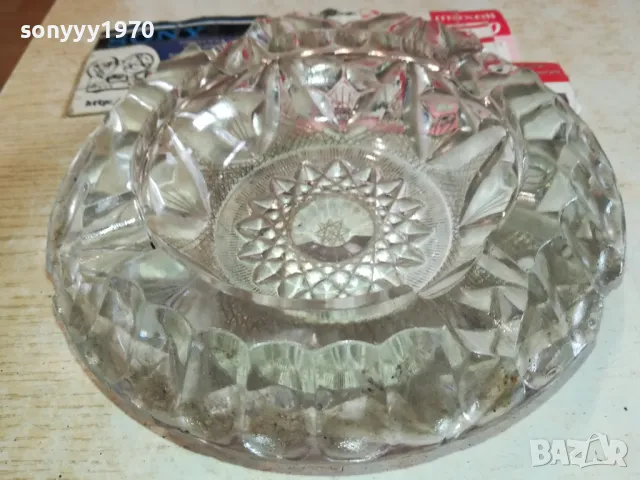 МАСИВЕН ПЕПЕЛНИК-16Х5СМ 2601251445, снимка 3 - Антикварни и старинни предмети - 48834817